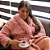 ROUPAO APP TEDDY ROSA FADA M - Imagem 1